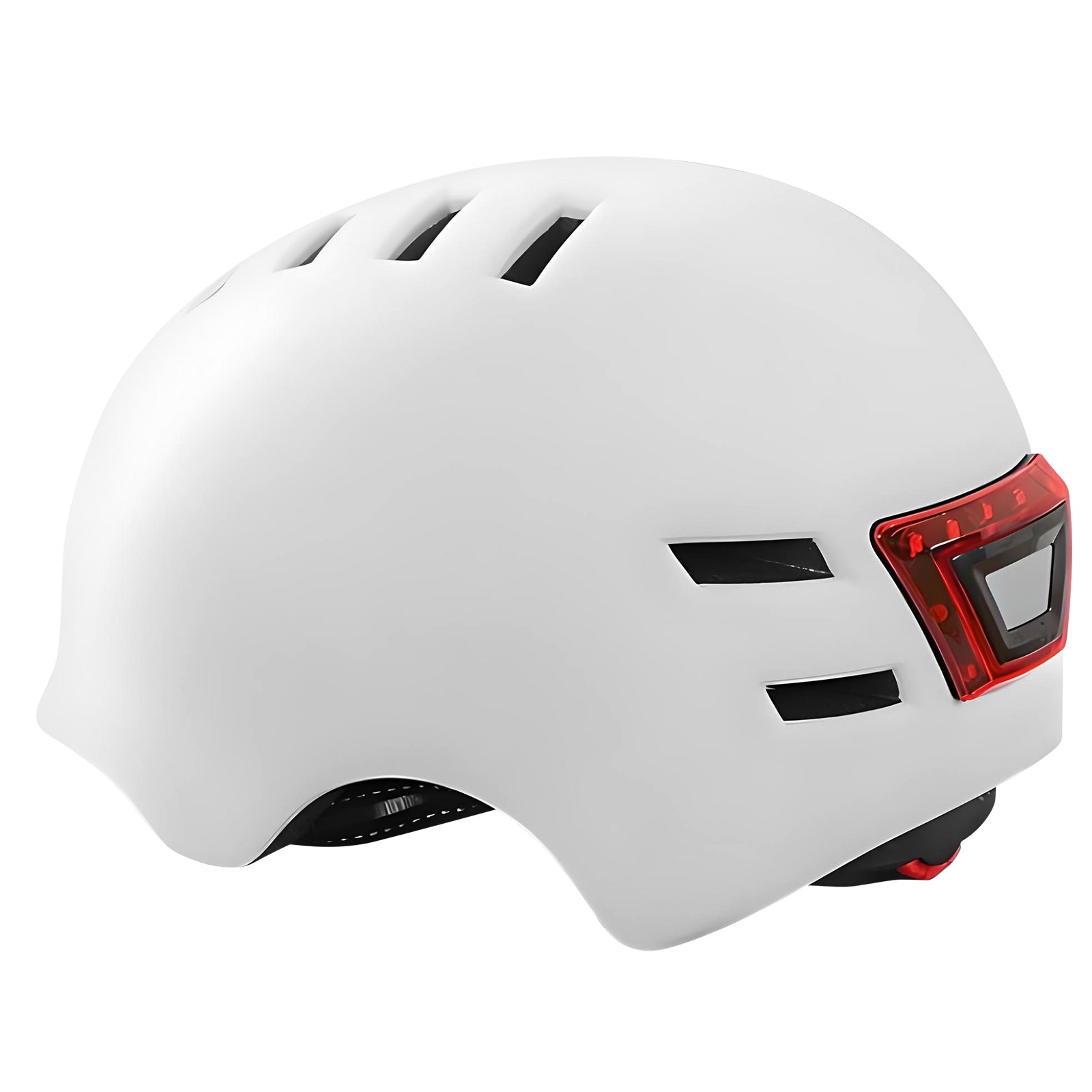 Helm met waarschuwingslichten
