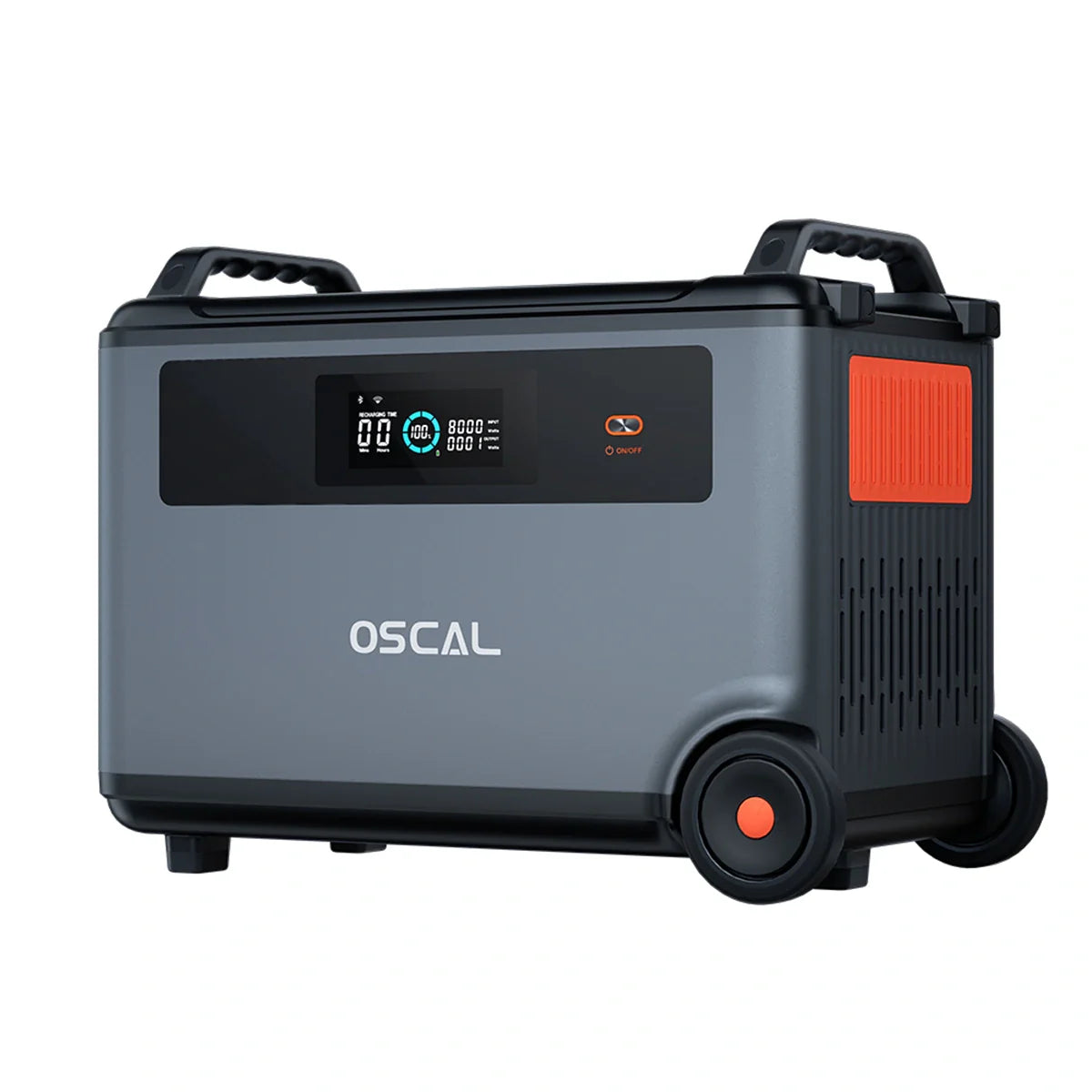 OSCAL BP3600 3600Wh additional battery exclusive for PowerMax3600 & PowerMax6000 no connection cables required Expandable to 57.6kWh