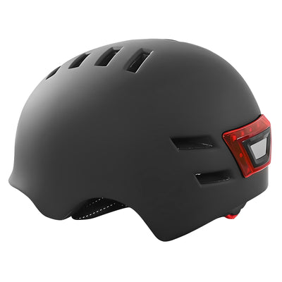Helm met waarschuwingslichten