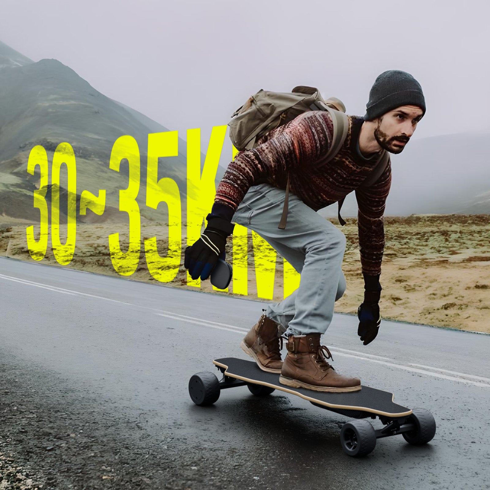 Qekud S3 Elektro-Skateboard