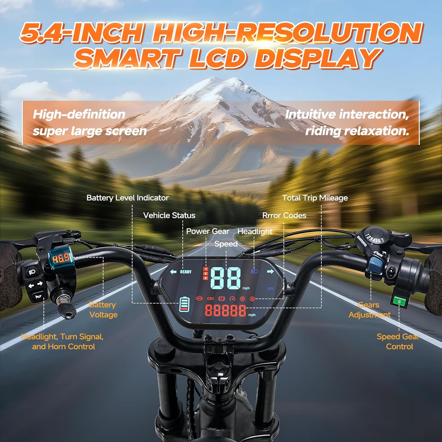 QEKUD73 Electric Motorbike