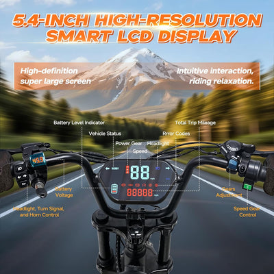 QEKUD73 Electric Motorbike