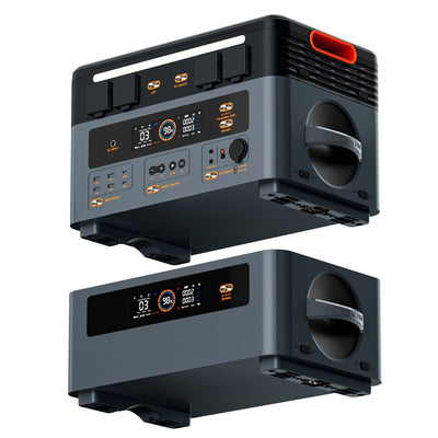 OSCAL BP2400 Pro 2 kWh Add-on Battery — Exclusive to PM2400Pro; No Connection Cables Required.