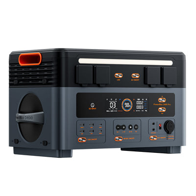 OSCAL PowerMax 2400 Pro Portable Power Station 2016 Wh 2400W(4800W Peak)