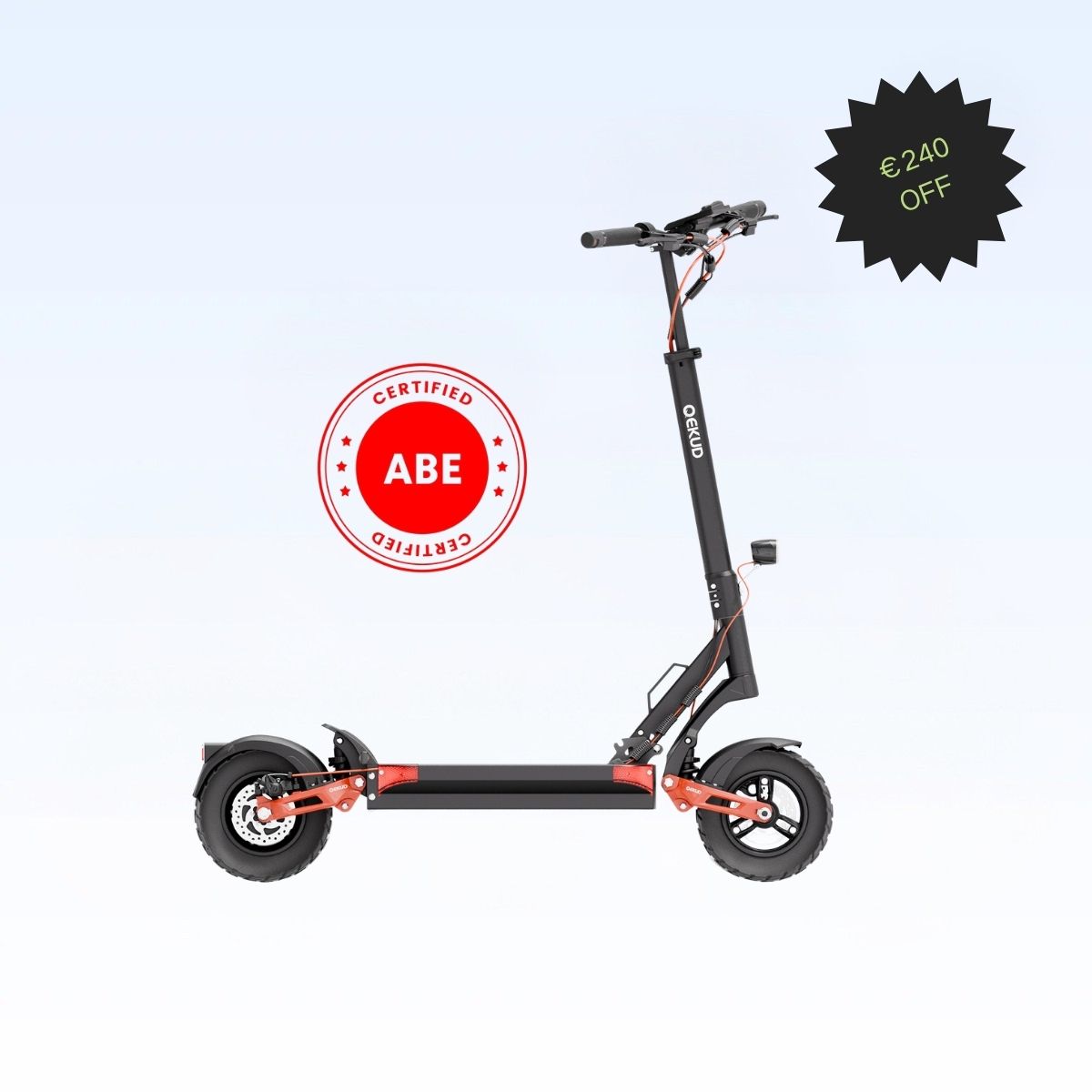Qekud T6E Pro Electric Scooter（ABE） (Copy)